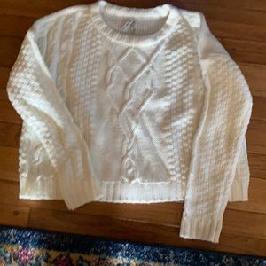 Cropped sweater by mudd